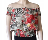 CONTENTO**Kolorowa BLUZKA BOHO HISZPANKA**40/42/44