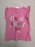 T-shirt różowy 98