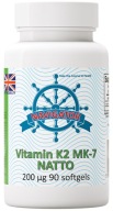 Navigator K2 MK-7 natto 200mcg 90 kap żelowych
