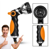 PISTOLET DO WĘŻA STYLIZER REGULOWANY ZRASZACZ 8 FUNKCJI ZESTAW 5 EL 1/2"