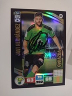 Karta panini autograf Górnik Łęczna sezon 15/16 Javi Hernandez Gwiazda
