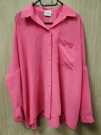 Bluzka koszula Me Gusta Polska Plus Size różowa !!!