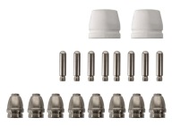 Zestaw narzędzi Parkside 18 el. zestaw dysz i elektrod PPDES 18 A