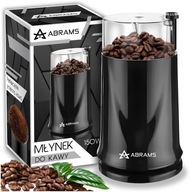 Młynki elektryczny do kawy i przypraw 150W - regulacja mielenia, pojemny
