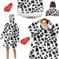 DUŻA BLUZA KOC PREZENT NA WALENTYNKI DLA NIEJ DZIEWCZYNY ŻONY KRÓWKA