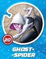 Shieldz Marvel Circle K Żetony nr 20 Spider-Gwen