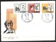 *FDC ROCZNIK 1963 Fi 1225 B1 kas. WALKA Z GŁODEM