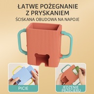 Trzymacz do soków,mleka i musów – bezpieczne picie bez rozlewania