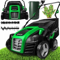 Aerator Wertykulator Elektryczny Kosz 58L 2800W 40cm 3w1