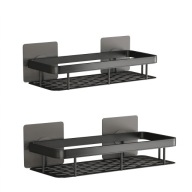 2 szt półka wisząca samoprzylepna loft ścienna łazienkowa pod prysznic