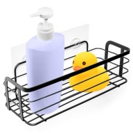 Półka ŁAZIENKOWA przyklejana samoprzylepna pod prysznic kosmetyki akcesoria