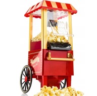 Maszyna Do Popcornu Retro 1200W Beztłuszczowa Na Powietrze
