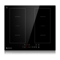 Płyta indukcyjna AMZCHEF 4-strefowa 60cm elastyczne strefy 7200W