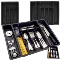 ORGANIZER NA SZTUĆCE ROZSUWANY WKŁAD DO SZUFLADY 47X38 CM