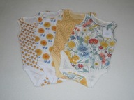 * NEXT * 4PAK BODY RAMIĄCZKA 6-9 m