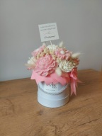 Flowerbox ze świec sojowych Dla Nauczyciela Na Zakonczenie Roku| SOYRA home
