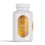 Maca Ekstrakt z korzenia - 400 mg 60 kapsułek - Witaminy A B C E - Potencja