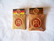 Zestaw medali "Kolektyw pracy socjalistycznej" DDR.