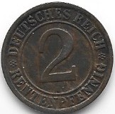 Niemcy 2 Rentenpf.1924 F