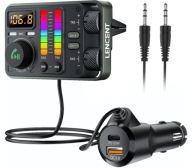 LENCENT 5.3 FM, Adapter Bluetooth z Typ C PD 20W + 18W QC3.0 ładowarka Fast