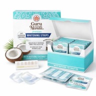 PASKI WYBIELAJĄCE DO ZĘBÓW KOKOSOWE 14szt ZESTAW PREMIUM BEZ BÓLU GURUNAnda