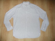 FIL NOIR LEN KOSZULA GŁADKA BEŻOWA DŁUGI RĘKAW r L 42