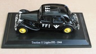 CITROEN Traction 11 Legere FFI black 1944 1/43 Atlas