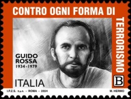 Włochy 2024 Znaczek 4645 ** terroryzm związki zawodowe