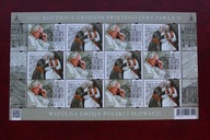 Fi 5055 z przyw. 100.rocznica urodzin Świętego Jana Pawła II. Arkusik.