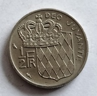 Moneta Monako 1/2 frank 1974