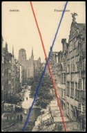PTP - GDAŃSK # DANZIG # ULICA MARIACKA, FRAUENGASSE # POCZTÓWKA # 1906