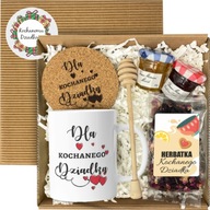 ZESTAW PREZENTOWY DLA DZIADKA HERBATA KUBEK MIÓD URODZINY