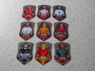 Karty piłkarskie EURO 2024, karty PRO ELITE SHILD. Komplet tych kart.