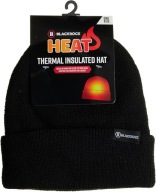 Męska czarna czapka z izolacją termiczną, czapka termiczna