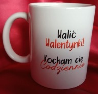 Kubek handmade na walentynki