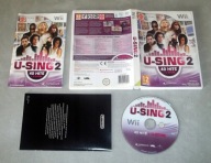 U-SING 2 NINTENDO WII KARAOKE NA MIKROFONY jak SINGSTAR JUST DANCE