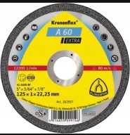 ŚCIERNICA Tarcza DO CIĘCIA 125x1 INOX A60 EX KLINGSPOR 25szt