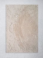 Obraz strukturalny abstrakcja Wabi Sabi Japandi minimalistyczny 60x90