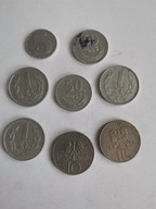 Zestaw 8 starych monet ( nr 22) Gramy dla WOŚP