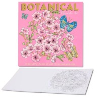 KOLOROWANKA dla Dorosłych ANTYSTRESOWA MANDALE Grube Kartki 25x25cm