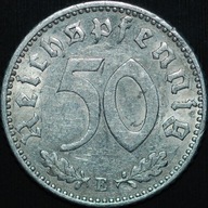 50 Reichspfennig 1942 E - piękny egzemplarz