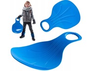 SANKI DLA DZIECI ŚLIZG ZJAZDOWY JABŁUSZKO JABŁKO PLASTIKOWE MOCNE NA ŚNIEG