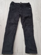Spodnie sztruksowe jeansy TAPE L'OEIL Grafit 5 lat 110 cm