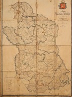 Województwo Lubelskie Mapa Szkolna 1920 rok