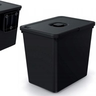 KOSZ NA ŚMIECI DO KUCHNI POJEMNIK DO SEGREGACJI ODPADÓW 23L SYSTEMA CZARNY