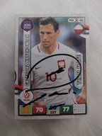 Karta panini autograf Polska Road to Russia 2018 Grzegorz Krychowiak
