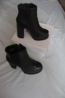 BOTKI SKÓRZANE TREKKINKOWE ROZM 37