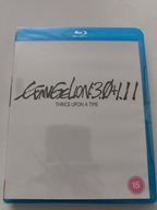 EVANGELION 3.0 + 1.11 THRICE UPON A TIME BLU RAY NOWY FOLIA