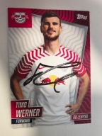 Karta topps mach attax autograf RB Leipzig Team Set 2023-24 Timo Werner