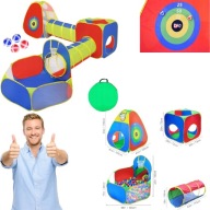 NAMIOT TUNEL DLA DZIECI OGRODOWY PLAŻOWY DO ZABAWY IDEALNY WYTRZYMAŁY